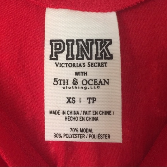 Victoria’s Secret PINK MLB Indians shirt - Picture 3 of 3